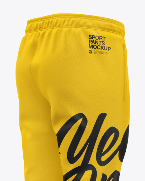 Free Men's Sport Pants Mockup PSD Mockups