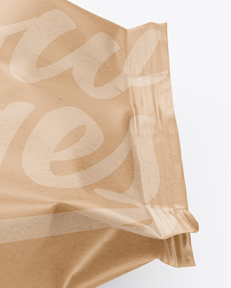 Kraft Wet Wipes Pack Mockup PSD #1