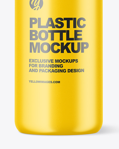 Matte Spray Bottle Mockup PSD #1