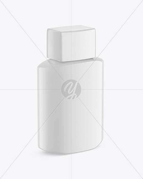 Matte Cosmetic Bottle Mockup Matte Cosmetic Bottle Mockup