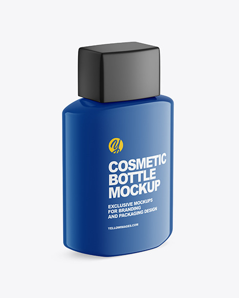 Matte Cosmetic Bottle Mockup