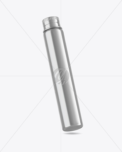 Metallic Cosmetic Bottle Mockup Metallic Cosmetic Bottle Mockup