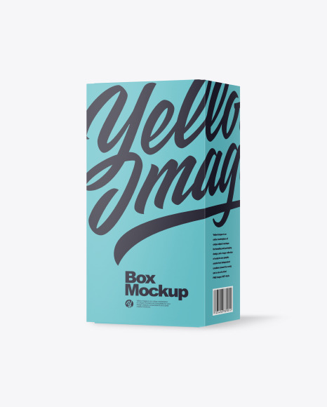 Matte Medical Ampoule with Box Mockup PSD #2