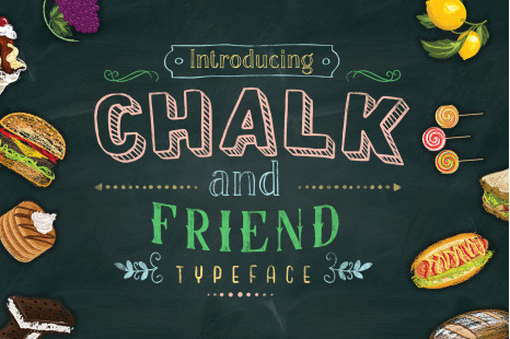 Chalk and Friend Font
