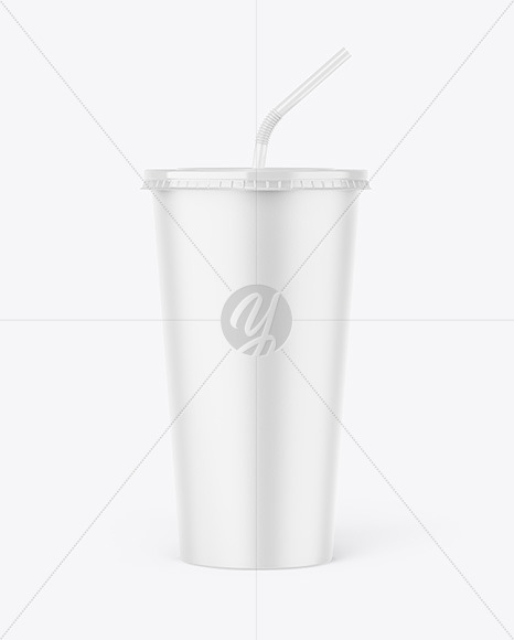 Free Paper Soda Cup Mockup PSD Mockups