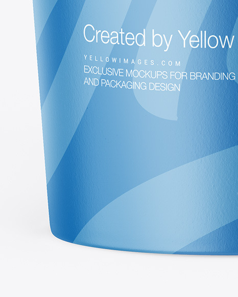 Paper Soda Cup Mockup PSD #6