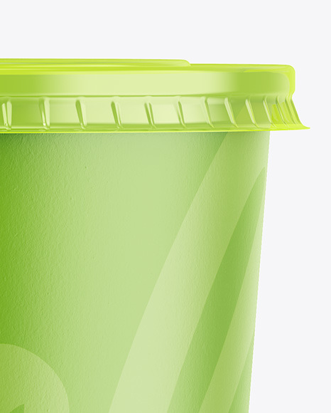 Paper Soda Cup Mockup PSD #7