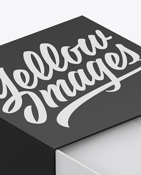 Opened Box Mockup PSD #1