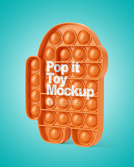 Pop It Toy Mockup PSD #2