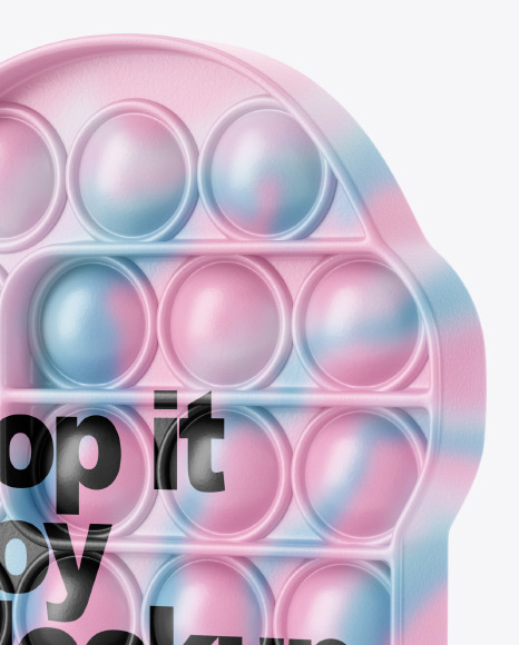 Pop It Toy Mockup PSD #1
