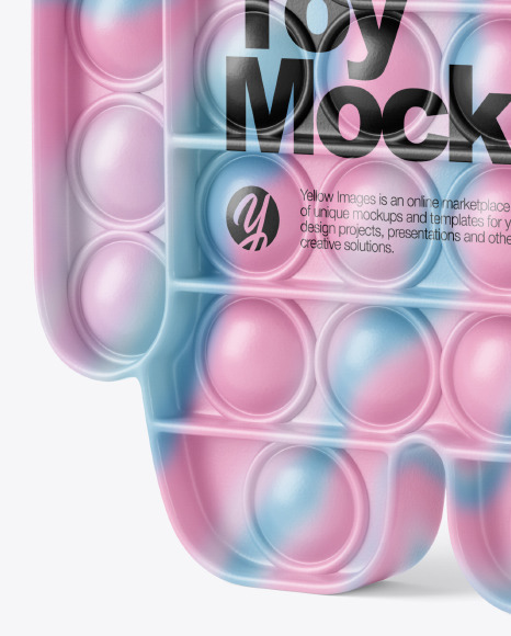 Pop It Toy Mockup PSD #6