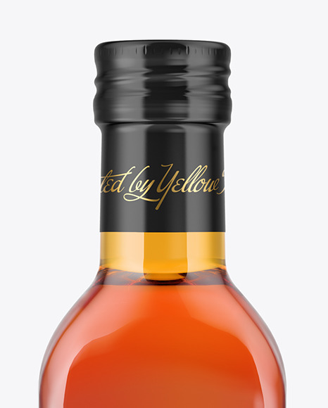 Red Wine Vinegar Bottle Mockup PSD #2