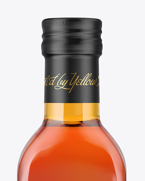 Red Wine Vinegar Bottle Mockup PSD #1