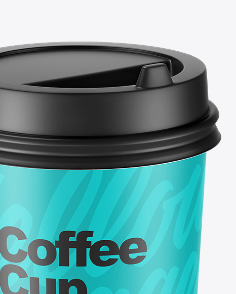 Matte Coffee Cup Mockup PSD #2