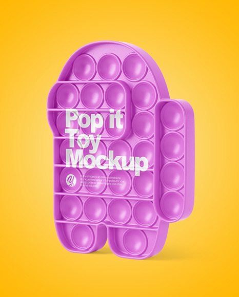 Pop It Toy Mockup PSD #2