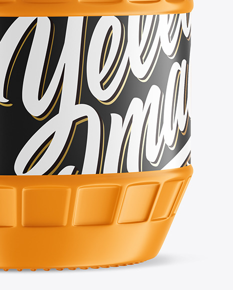 Matte Jar Mockup PSD #1