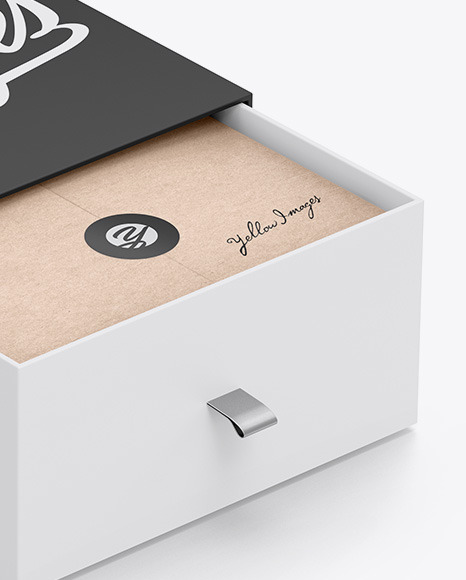 Opened Box Mockup PSD #2