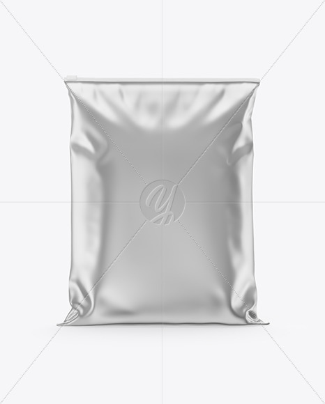 Free Metallic Plastic Bag Mockup PSD Mockups