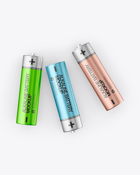 Metallic Batteries Mockup