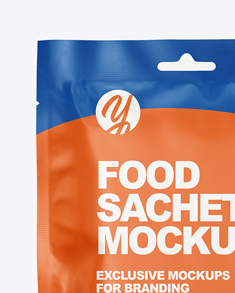 Matte Sachet Mockup PSD #2