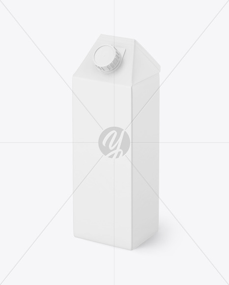 1000ml Carton Pack Mockup 1000ml Carton Pack Mockup