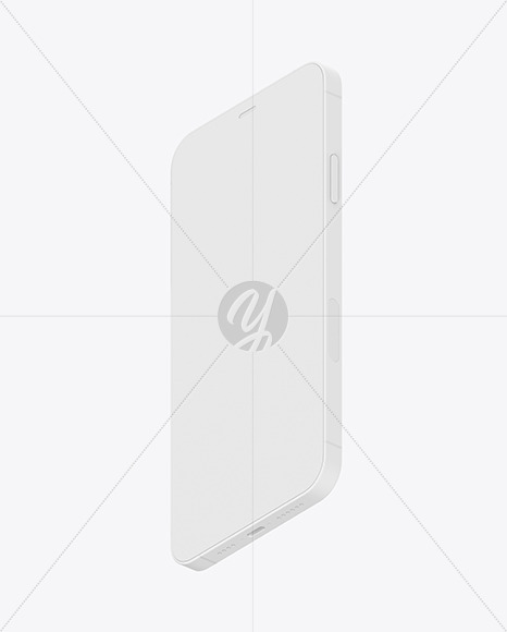Clay iPhone 12 Pro Max Mockup Clay iPhone 12 Pro Max Mockup