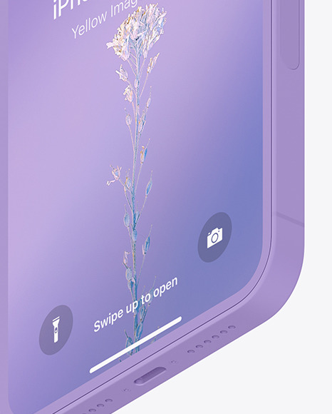 Clay iPhone 12 Pro Max Mockup PSD #1