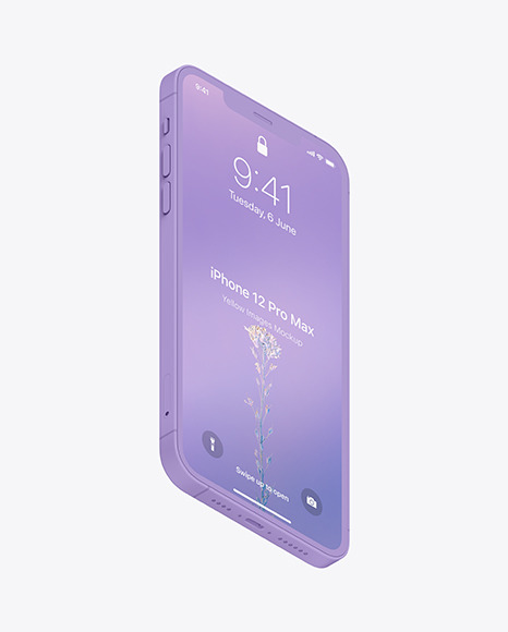 Clay iPhone 12 Pro Max Mockup