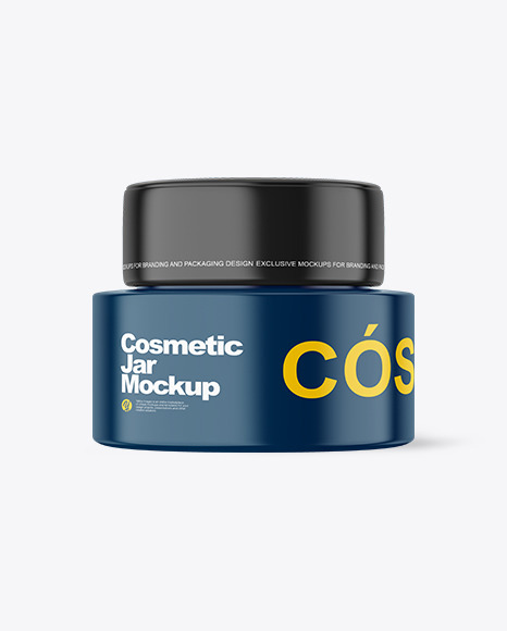 Cosmetic Jar Mockup