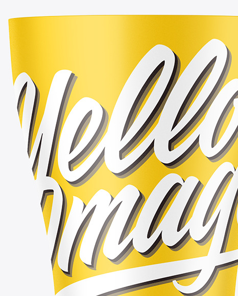 Matte Cup Mockup PSD #2
