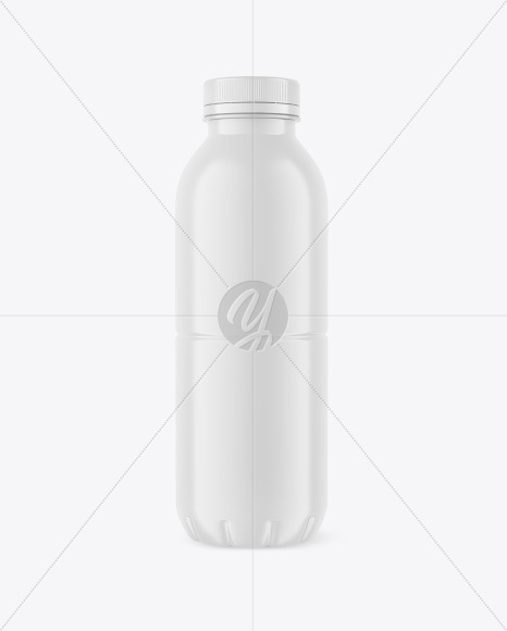 Matte Plastic Bottle Mockup Matte Plastic Bottle Mockup