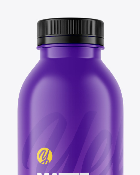 Matte Plastic Bottle Mockup PSD #2