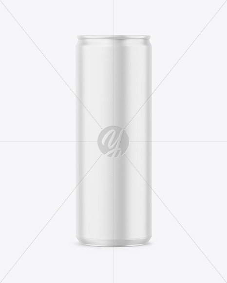 Free 355ml Matte Drink Can Mockup PSD Mockups