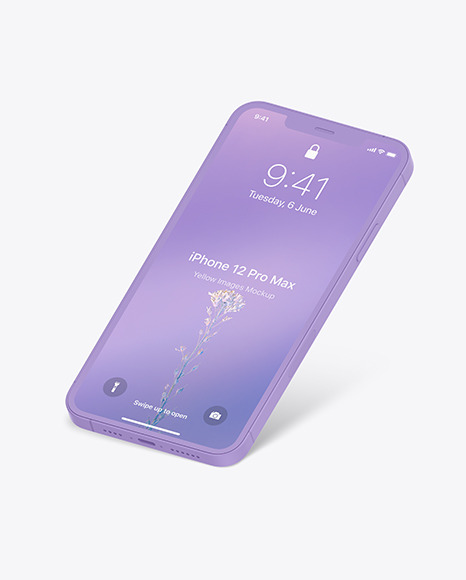 Clay iPhone 12 Pro Max Mockup