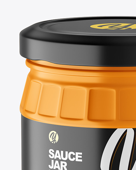 Matte Jar Mockup PSD #2