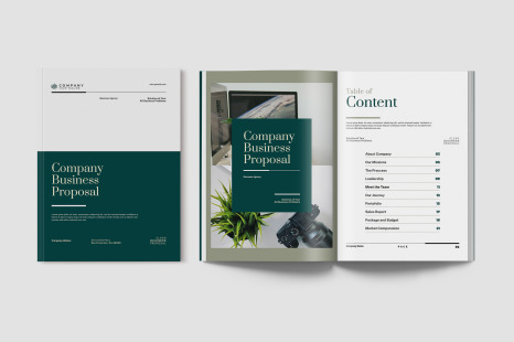 Elegant Business Proposal Document