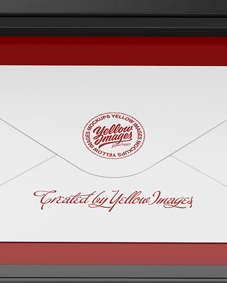 Envelope in a Box Mockup PSD #2