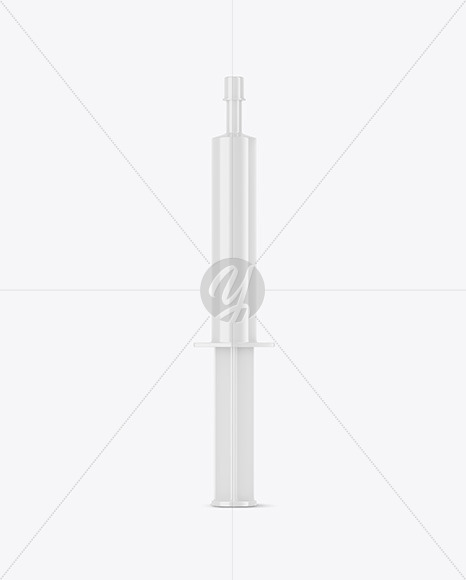 Glossy Syringe Mockup PSD #1