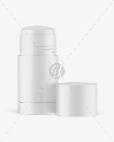 Free 75g Matte Plastic Deodorant Stick Mockup PSD Mockups