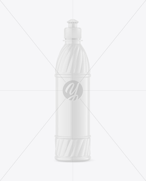 Free Glossy Plastic Bottle Mockup PSD Mockups