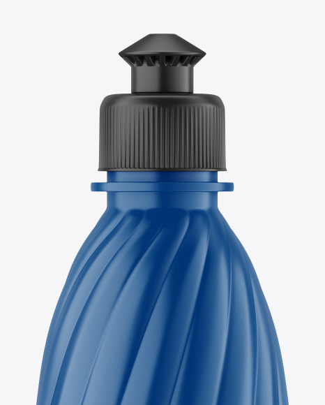 Matte Plastic Bottle Mockup PSD #2