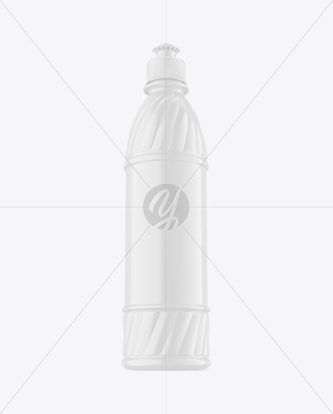 Free Glossy Plastic Bottle Mockup PSD Mockups