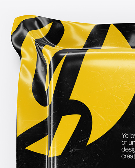 Sealed Bag Mockup PSD #2