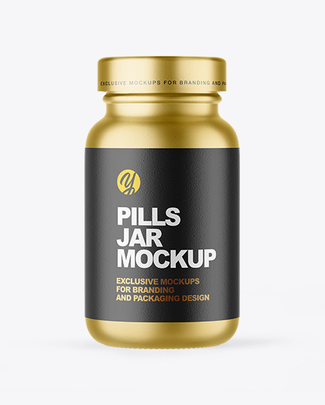Pill Jar Mockup