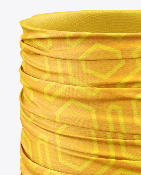 Polyester Buff Mockup PSD #1