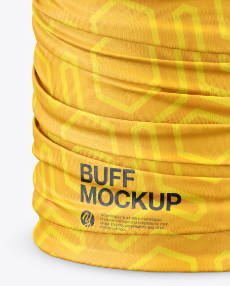 Polyester Buff Mockup PSD #6