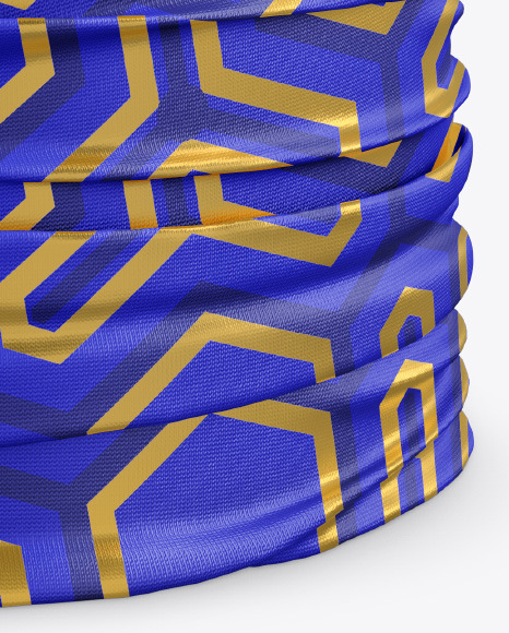 Polyester Buff Mockup PSD #7