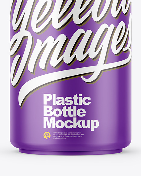 Matte Plastic Cosmetic Bottle Mockup PSD #4