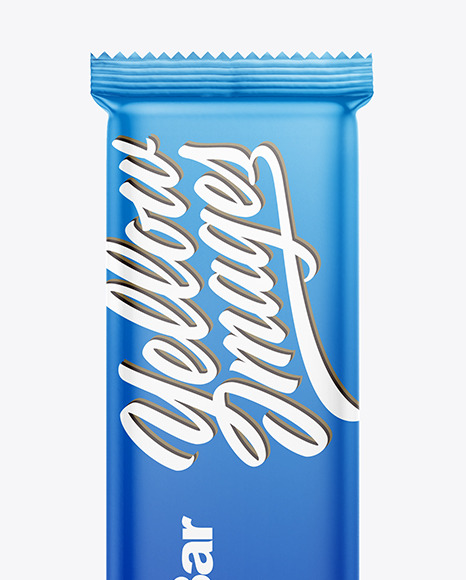 Matte Snack Bar Mockup PSD #2