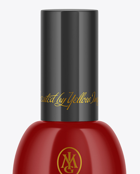 Glossy Perfume Bottle Mockup PSD #6